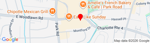 Map thumbnail of 1600 East Woodlawn Road Charlotte, NC 28209